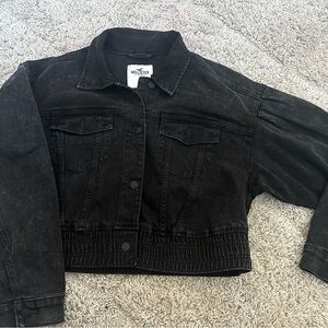 Hollister Women's Dark Denim Jacket